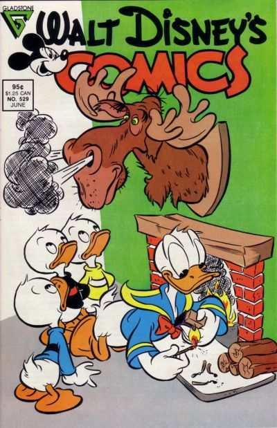 Walt Disney's Comics and Stories #529, VF+ (Stock photo)