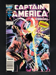 Captain America Annual #8 (1986) Mike Zeck Art