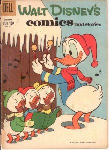 WALT DISNEYS COMICS & STORIES 232 G-VG BARKS COMICS BOOK