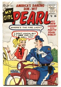 My Girl Pearl #4 - 1955 - Atlas - G/VG - comic book
