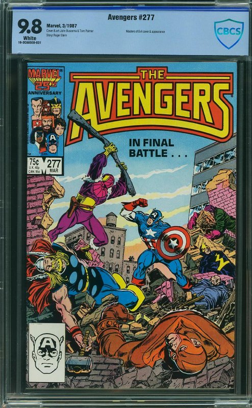 Avengers #277 (Marvel, 1977) CBCS 9.8