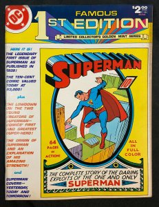 DC COMICS TREASURY EDITION C-61 FAMOUS 1ST EDITION SUPERMAN #1 FN/VF