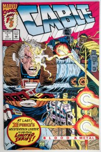 Cable #1 (VF+, 1993) 1st App Weasel