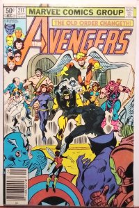 The Avengers #211 Newsstand (1981)