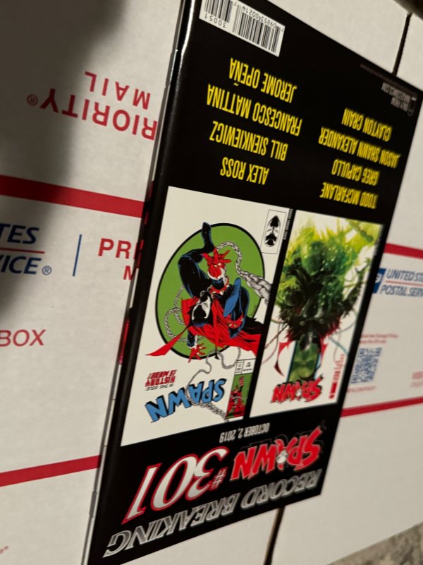 Spawn #300 (2019)capullo and McFarlane variant