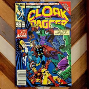 (Mutant Misadventures) Cloak & Dagger #9 NM (Marvel 1989) Giant Size feat X-MEN