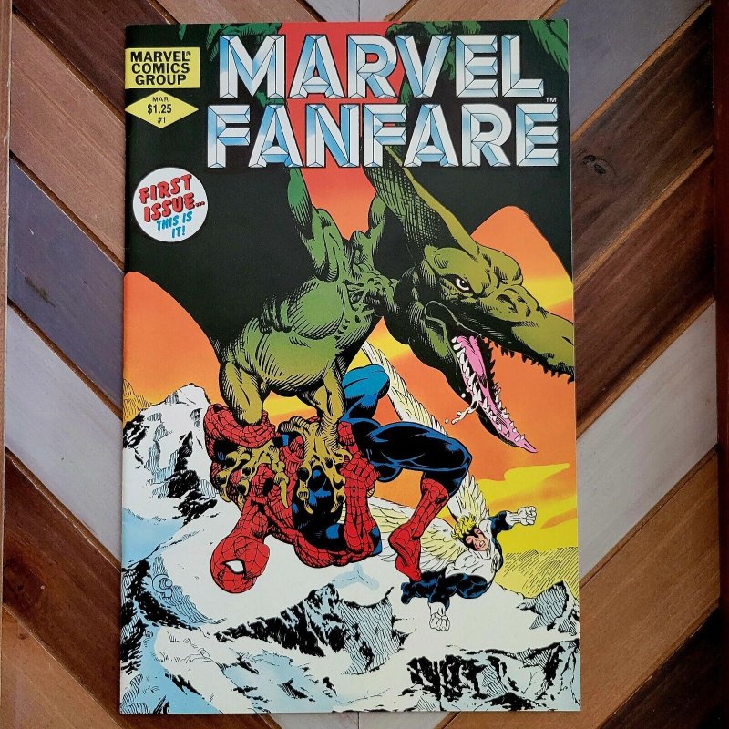 MARVEL FANFARE #1 NM/unread (Marvel 1982) Premiere issue, new series & stories