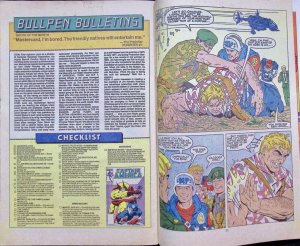 GI JOE Comic Issue 60 — Mike Zeck Cover McFarlane Art  Larry Hama 1987 Marvel VG