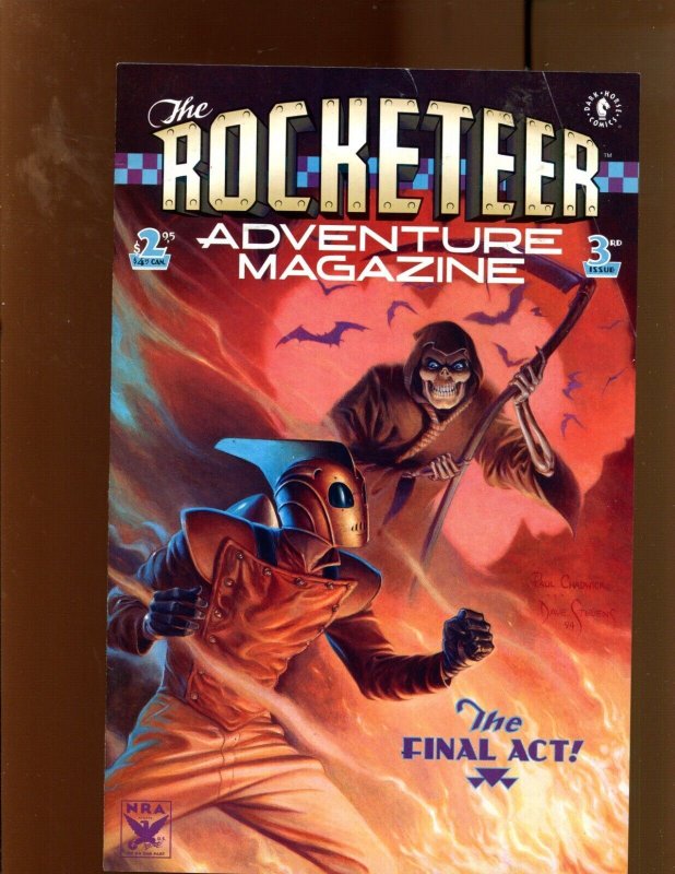 Rocketeer #3 - Dave Stevens Cover Art! (6.0) 1995