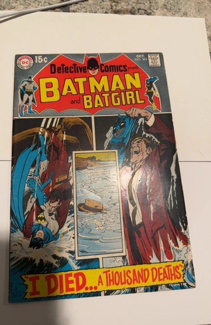Detective Comics #392 (10/69, DC) Classic Neal Adams Cover!