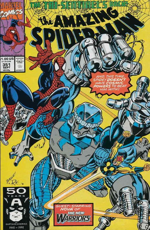 Amazing Spider-Man, The #351 VF/NM; Marvel | save on shipping - details inside