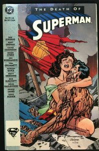 THE DEATH OF SUPERMAN TRADE PAPERBACK  VF-NM