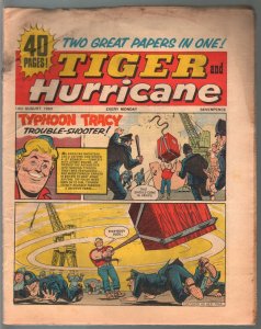Tiger and Hurricane 8/14/1965-Johnny Cougar-Val Venture-British-G
