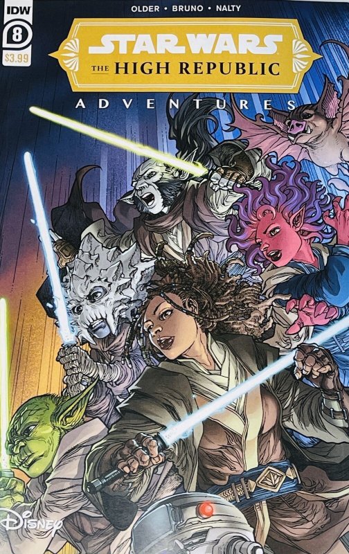 STAR WARS HIGH REPUBLIC ADVENTURES 8 CVR A TOLIBAO 