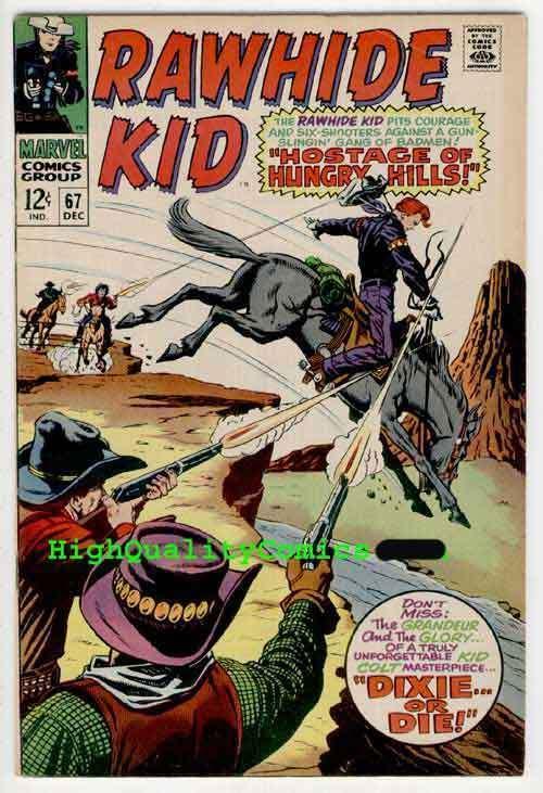 RAWHIDE KID #67, VF, Hostage, Lieber,, Guns, Dixie, more Westerns in store