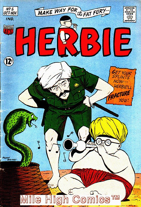 HERBIE (1964 Series)  (ACG) #5 Good Comics Book