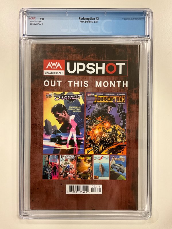 Redemption #2 (2021) CGC 9.8