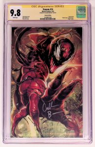 Venom #14 Variant Edition (2019) CGC 9.8 Signed by Bunn!