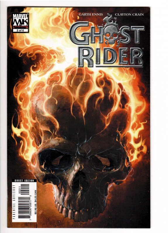 GHOST RIDER (2005) #1-6 limited series;UNREAD;LOW PRINT;NM 9.2-9.8