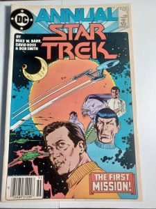 Star Trek Annual #1 FN+ DC Comics c219