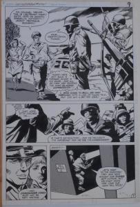 GENE COLAN / FRANK McLAUGHLIN original art, WONDER WOMAN #296 pg 7, 10x16, 1982