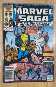 The Marvel Saga The Official History of the Marvel Universe #6 (1986)