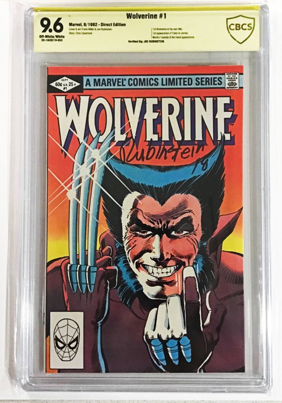 Wolverine #1 (1982) CBCS 9.6 Signature Rubinstein