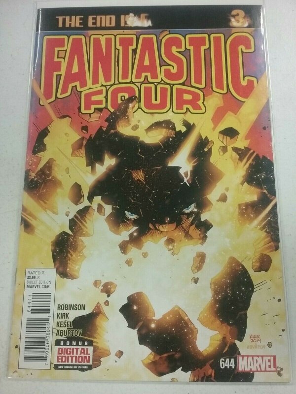 FANTASTIC FOUR #644 JAMES ROBINSON NM 1ST PRINT NW92