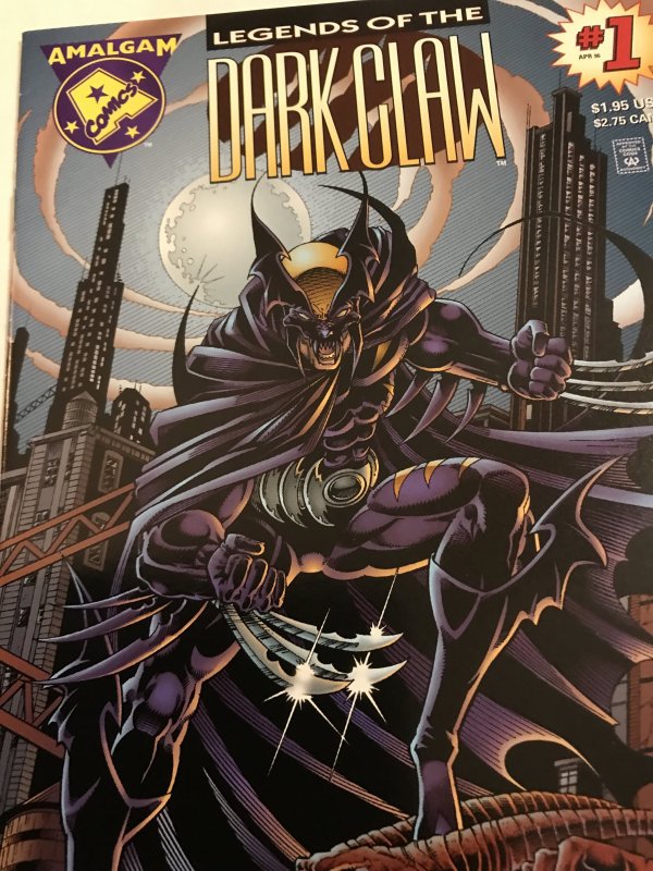 LEGENDS OF THE DARK CLAW #1 : DC Marvel Amalgam VF-; Newsstand, Wolverine  Batman | Comic Books - Modern Age, Marvel, Wolverine, Superhero / HipComic