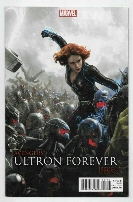 Avengers Ultron Forever #1 Marvel 2015 1:25 Movie Variant Black Widow Incentive 
