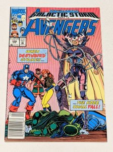 Avengers #346 (Apr 1992, Marvel) FN+ 6.5 1st team app of StarForce Newsstand Ed. 