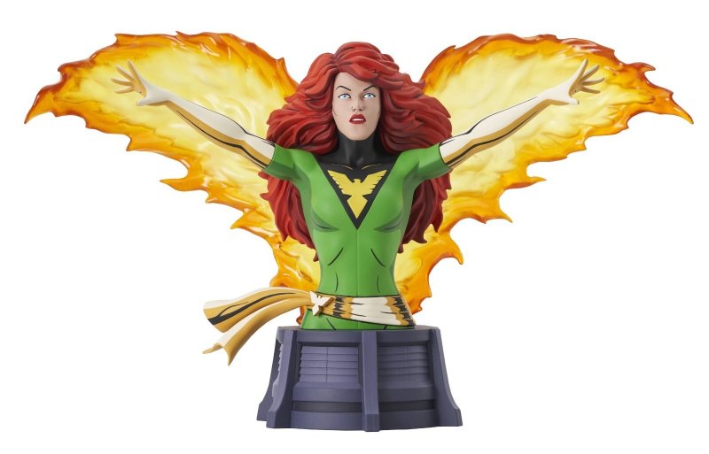 Diamond Select Marvel Animated X-Men PHOENIX Bust statue MIB! SRP=$120