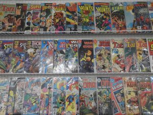 Huge Lot of 150+ Comics W/ The Warlord, Kamandi, Alpha Flight. Avg. F Condition