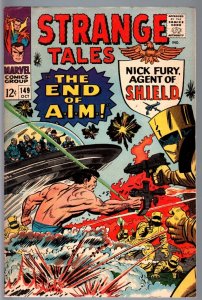 STRANGE TALES #149-NICK FURY/DOCTOR STRANGE-VG/FN VG/FN