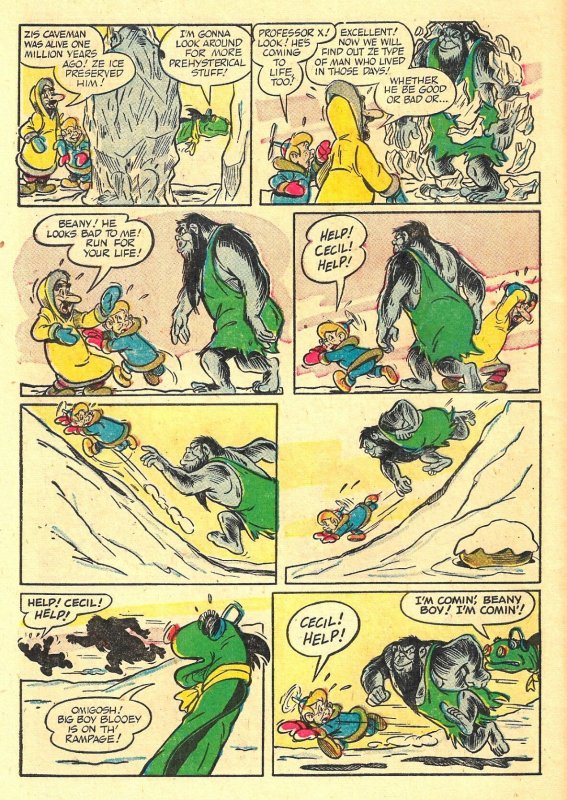 BEANY AND CECIL • Four Color #414 (Aug 1952) 36 Pgs of Great Jack Bradbury Art