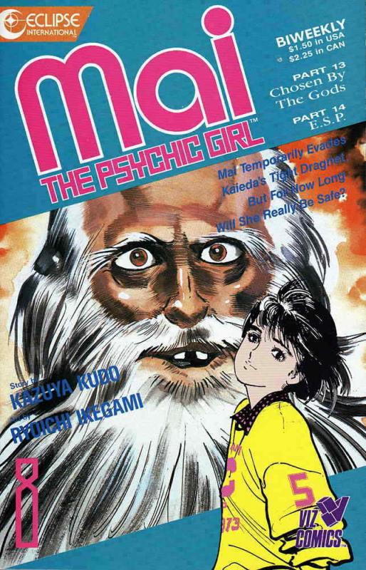 Mai, the Psychic Girl #8 VF; Eclipse | save on shipping - details inside 