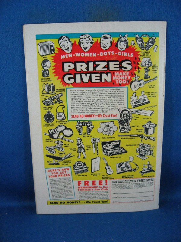 STRAIGHT ARROW FURY 1  F VF FIRST ISSUE SCARCE 1954