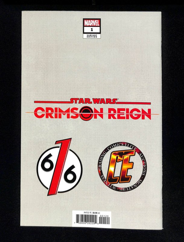 Star Wars: Crimson Reign #1 Turini Variant