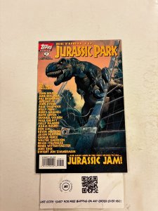 Return To Jurassic Park #9 NM Topps Comic Books T-Rex Velociraptor 18 HH83