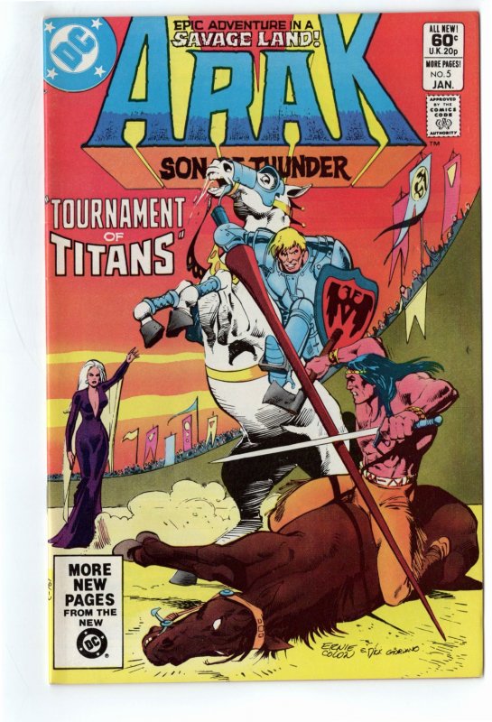 Arak, Son of Thunder #5 (1982)