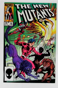 New Mutants (1983 series)  #16, NM- (Actual scan)