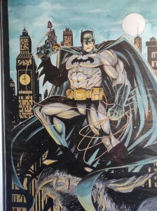 JORDI TARRAGONA A3 ORIGINAL ART • Batman • DC Comics • Ink Watercolor Gouache