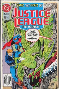 Justice League America #68 (1992) Superman