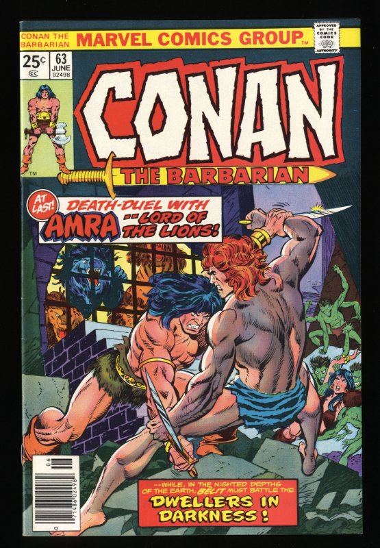 Conan The Barbarian #63 NM- 9.2 Marvel Comics