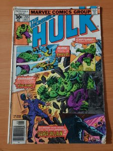 The Incredible Hulk #215 (1977)