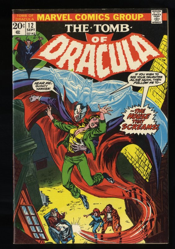 Tomb Of Dracula #12 FN/VF 7.0 2nd Appaearance Blade!