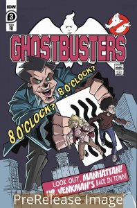 GHOSTBUSTERS YEAR ONE (2019 IDW) #3 VARIANT 1:10 LATTIE PRESALE-03/25