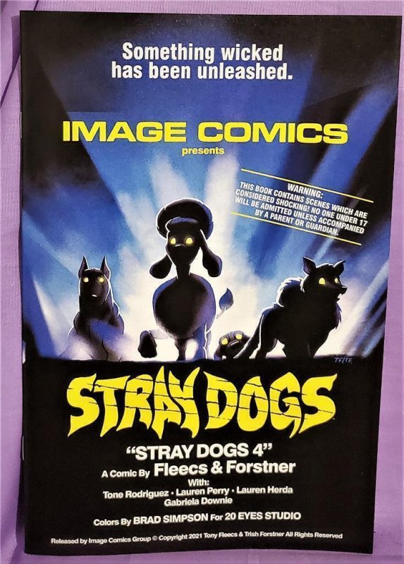 STRAY DOGS #1 - 5 Trish Forstner Horror Movie Homage Covers (Image 2021)