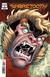Sabretooth #1 Nauck Headshot Variant NI Marvel Comics D3/19/22