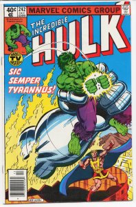 The Incredible Hulk #242 (1979) Hulk